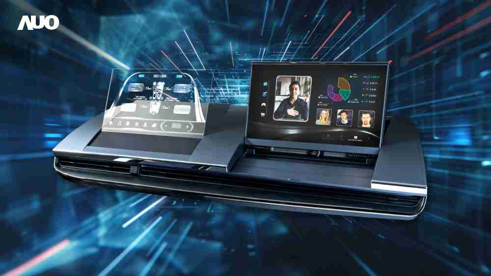 OBPayMicro LED Display HMI解决方案打造透明Micro LED前座仪表，，，呈现信息并保留驾驶视野开阔；亦为副驾驶座乘客打造收放自如的Micro LED屏幕，，在不影响显示质量的前提于显示区内建镜头，，，，让用户能与视讯对象直接眼神接触，，，提供绝佳的双向沟通体验